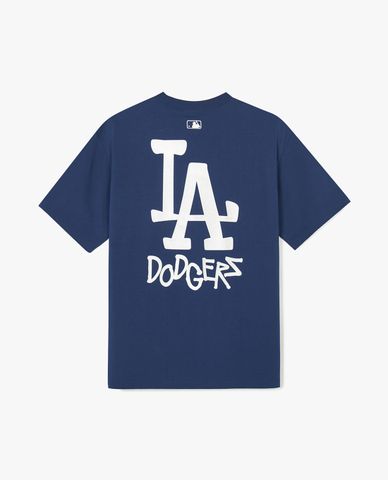  MLB - Áo thun unisex cổ tròn tay ngắn Stree Big Logo Functional 