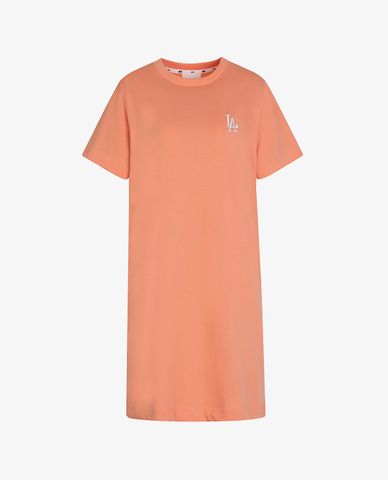  MLB - Đầm mini phom suông tay ngắn One Point Basic 