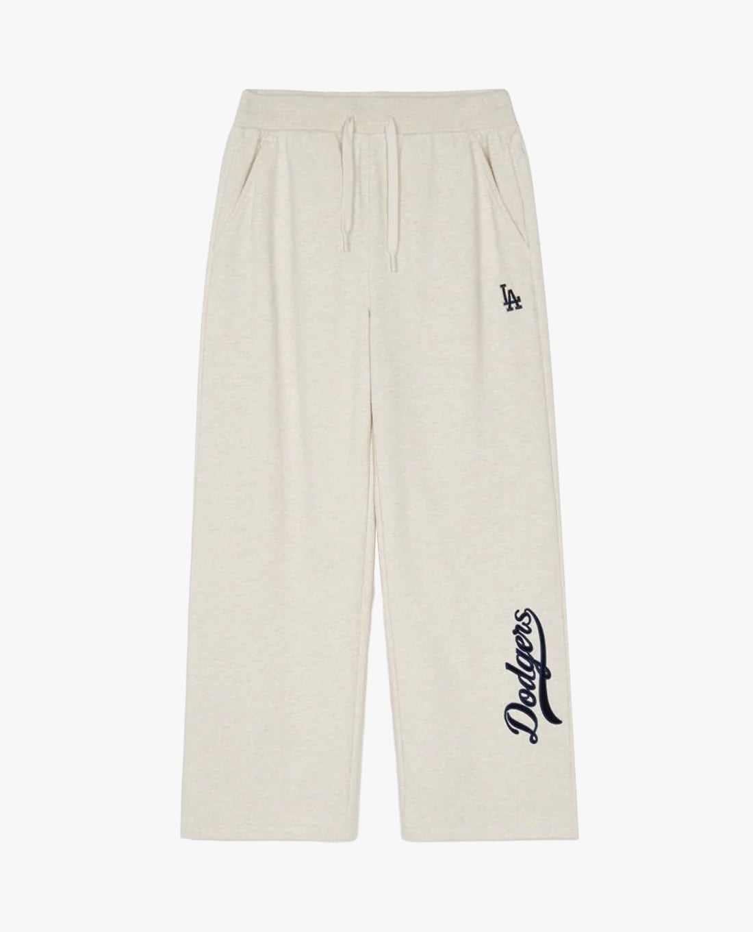 MLB - Quần dài nữ ống rộng lưng thun Varsity