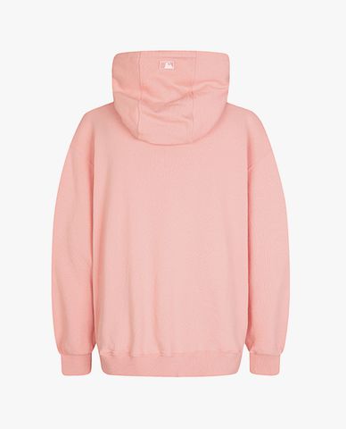  MLB - Áo hoodie tay dài phối mũ trùm Popcorn Overfit 