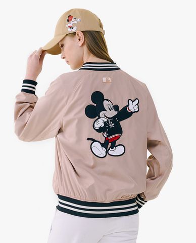  MLB - Áo khoác bóng chày chuột Mickey MLB x Disney 