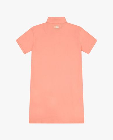  MLB - Đầm midi cổ bẻ tay ngắn Collar Slim Fit 