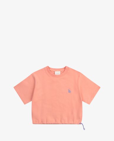  MLB - Áo thun nữ rút dây String 