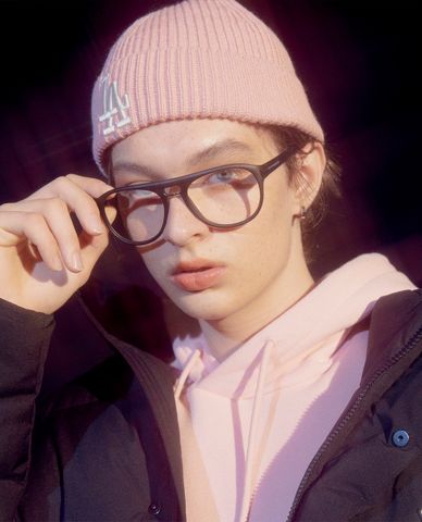  MLB - Nón len phối logo UNI 