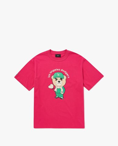  MLB - Áo thun unisex cổ tròn tay ngắn Mega Bear Overfit 