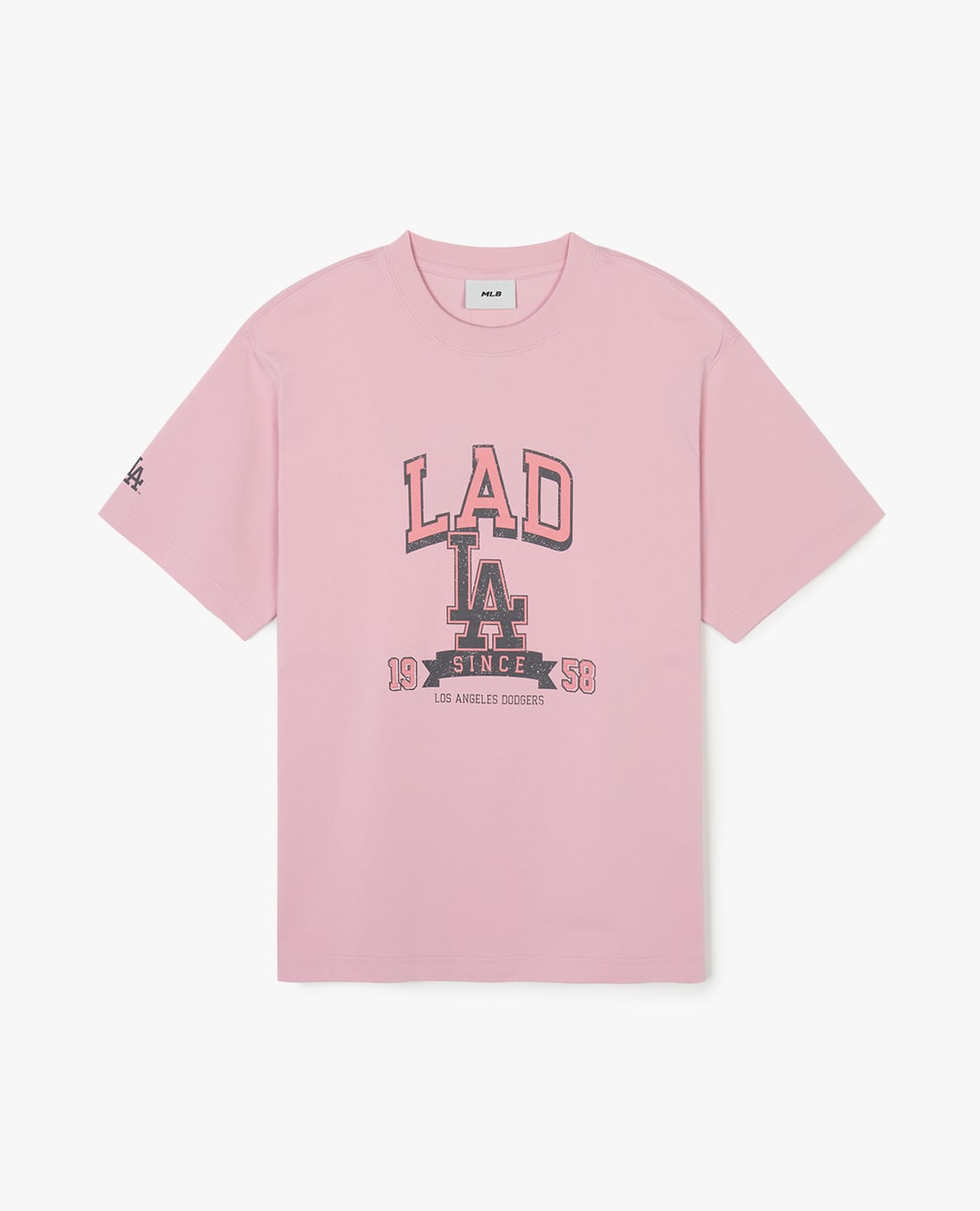 MLB - Áo thun unisex cổ tròn tay ngắn Vintage Big Logo Graphic