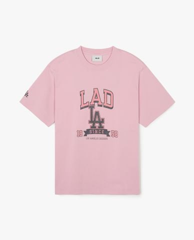  MLB - Áo thun unisex cổ tròn tay ngắn Vintage Big Logo Graphic 