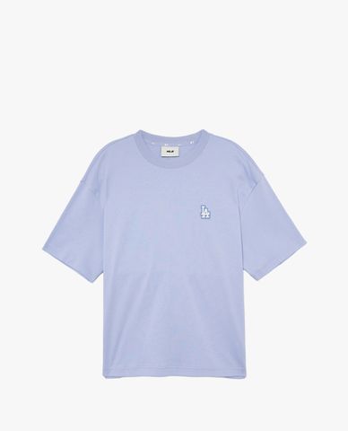  MLB - Áo thun nữ cổ tròn tay ngắn Basic Boxy Fit 