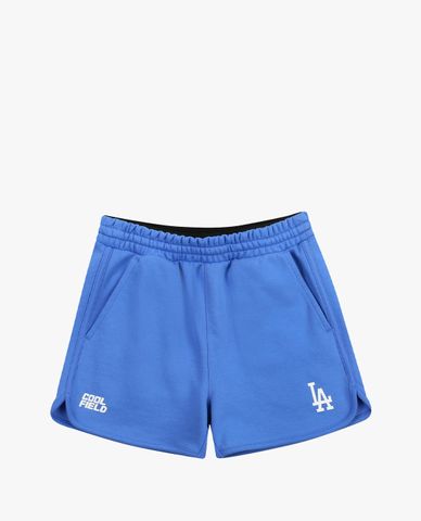  MLB - Quần shorts nữ lưng thun phối logo thời trang 