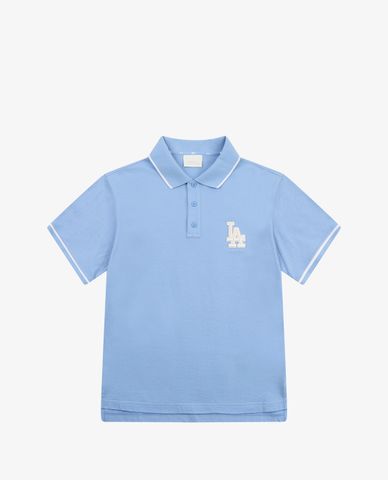 MLB - Áo polo ngắn tay Logo Basic Over Fit Pique 