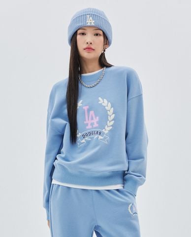  MLB - Áo sweatshirt nữ tay dài Classic Sports Big Logo 