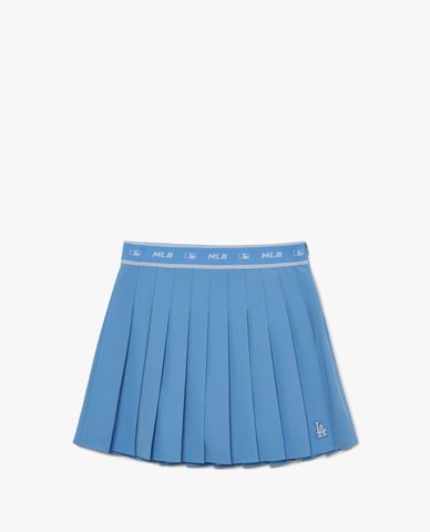  MLB - Chân váy xếp li mini Basic Small Logo 