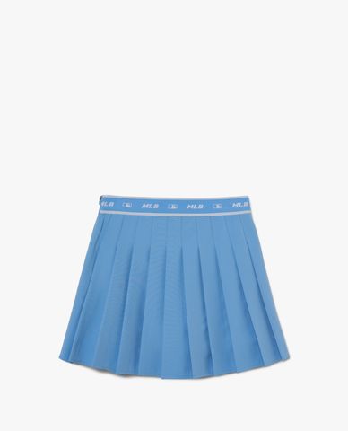  MLB - Chân váy xếp li mini Basic Small Logo 