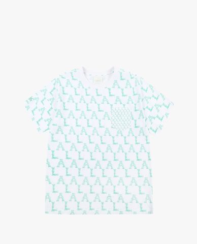  MLB - Áo thun cổ tròn ngắn tay Monogram Mix Pocket 