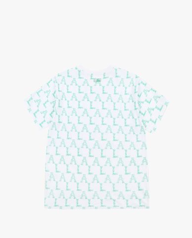  MLB - Áo thun cổ tròn ngắn tay Monogram Mix Pocket 