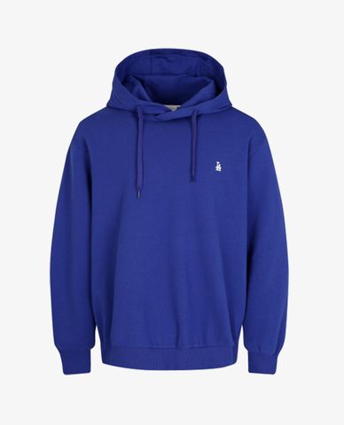  MLB - Áo hoodie tay dài phối mũ thời trang 