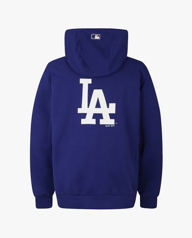  MLB - Áo hoodie tay dài phối mũ Logo 