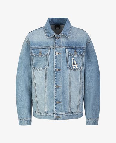  MLB - Áo khoác denim basic LA 