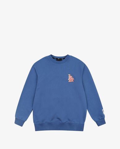  MLB - Áo sweatshirt cổ tròn tay dài Thunderstar Overfit 