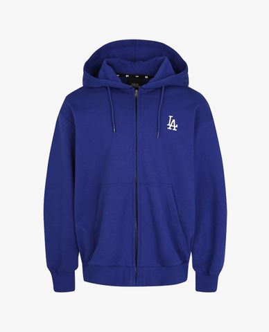  MLB - Áo hoodie phối zip có mũ Big Logo 
