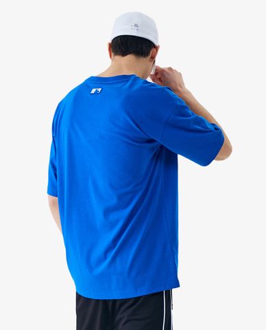  MLB - Áo thun cổ tròn ngắn tay Big Logo Face 