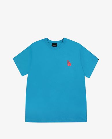  MLB - Áo thun cổ tròn ngắn tay Neon Art Big Logo 