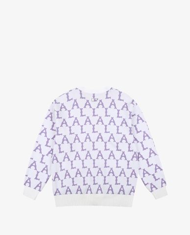  MLB - Áo khoác cardigan tay dài Monogram 