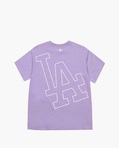  MLB - Áo thun cổ tròn ngắn tay Mega Logo Over Fit 