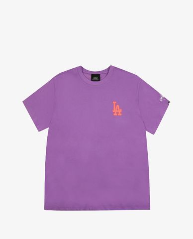  MLB - Áo thun cổ tròn ngắn tay Neon Art Coopers 