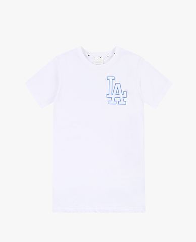  MLB - Đầm mini phom suông tay ngắn Basic 