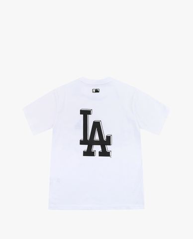  MLB - Áo thun cổ tròn ngắn tay Basic Back Big Logo 