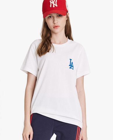  MLB - Áo thun tay ngắn cổ tròn Basic Short Sleeve 