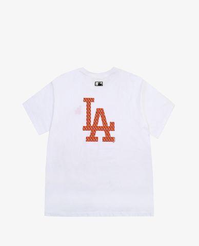  MLB - Áo thun tay ngắn cổ tròn Monogram Big Logo 