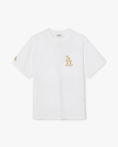  MLB - Áo thun unisex cổ tròn tay ngắn Stree Big Logo Functional 