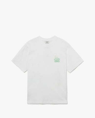  MLB - Áo thun unisex cổ tròn tay ngắn Gradient Monogram Clipping Overfit 