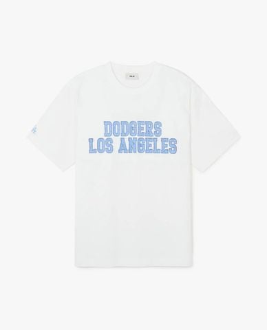  MLB - Áo thun unisex cổ tròn tay ngắn Premium Varsity 