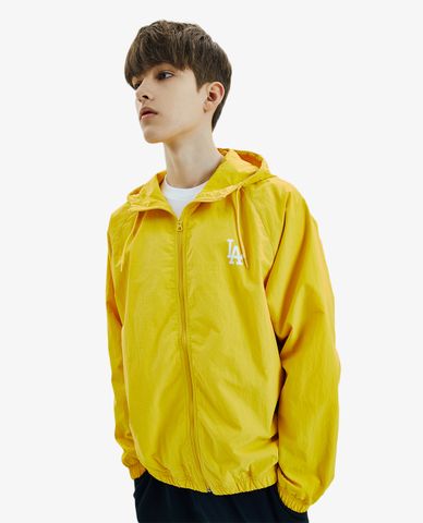  MLB - Áo hoodie tay dài phối mũ Wording Wind Breaker Houston Astros 