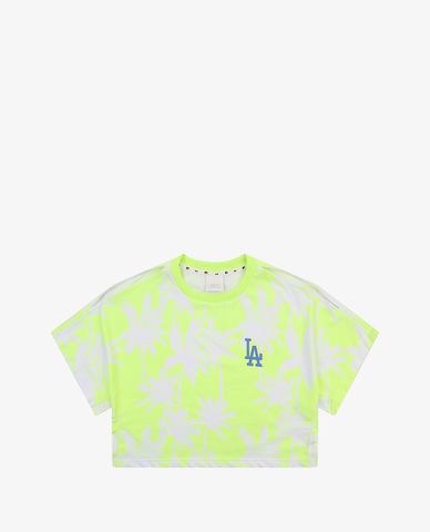  MLB - Áo croptop nữ tay ngắn Palm Tree 