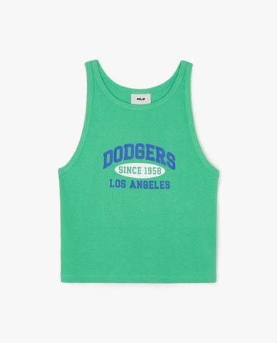  MLB - Áo ba lỗ nữ phom croptop Varsity Slim Fit 