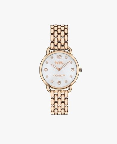  COACH - Đồng hồ nữ mặt tròn Delancey 14502783 