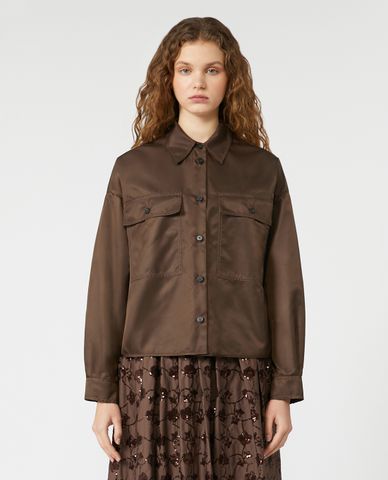  WEEKEND MAX MARA - Áo sơ mi nữ cổ bẻ tay dài Vivetta 