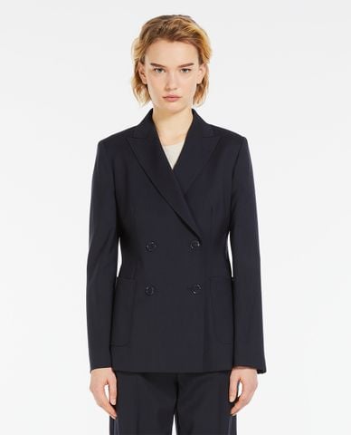  WEEKEND MAX MARA - Áo khoác blazer cổ bẻ tay dài Nervoso 