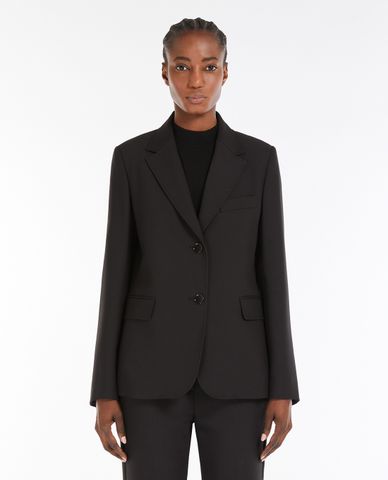  WEEKEND MAX MARA - Áo khoác blazer nữ cổ V thanh lịch Uva 