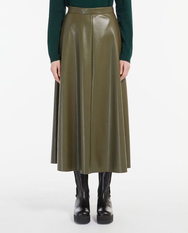  WEEKEND MAX MARA - Chân váy xếp li midi hiện đại Narvel 