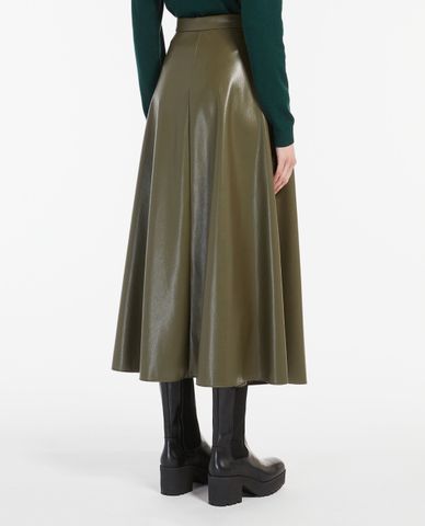  WEEKEND MAX MARA - Chân váy xếp li midi hiện đại Narvel 