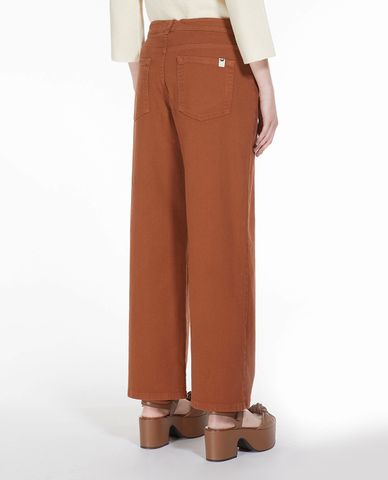  WEEKEND MAX MARA - Quần jeans nữ ống rộng thời trang Padana 