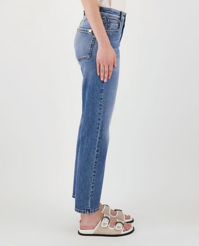 WEEKEND MAX MARA - Quần jeans nữ denim phom suông thời trang 
