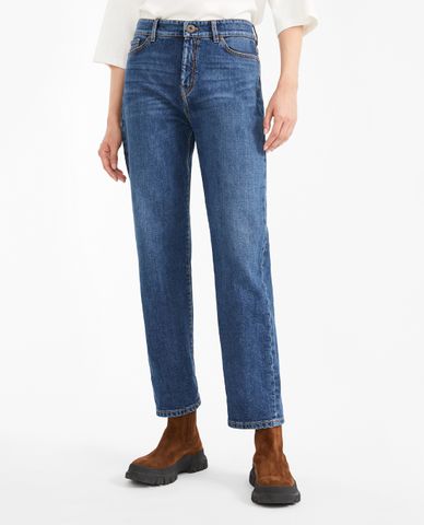  WEEKEND MAX MARA - Quần jeans nữ phom suông thời trang 