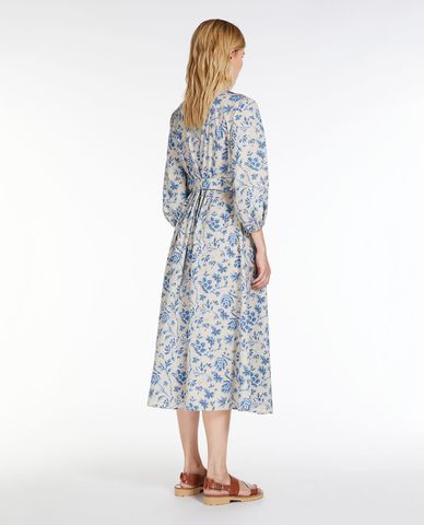  WEEKEND MAX MARA - Đầm sơ mi midi cổ bẻ tay dài Arlette 