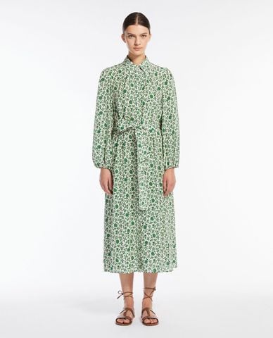  WEEKEND MAX MARA - Đầm sơ mi midi phối thắt lưng Wales 